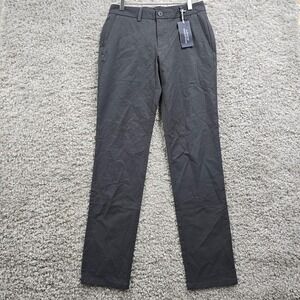 Vineyard Vines On The Go Pants Mens 28x32 Gray Slim Straight Golf Outdoor